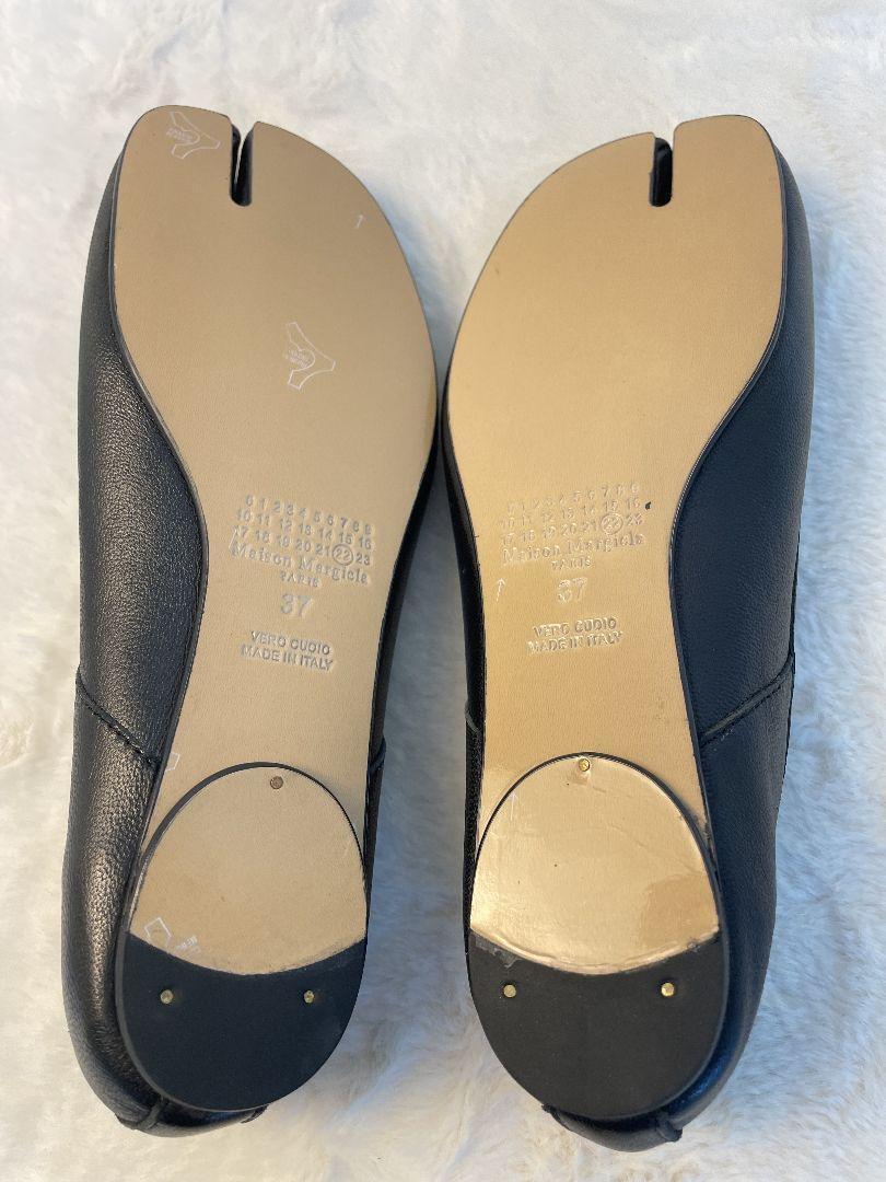 Maison Margiela TABI Ballet Pumps Flats Shoes Black Size 37 Maison Margiela TABI Ballet Pumps Flats Shoes Black Size 37