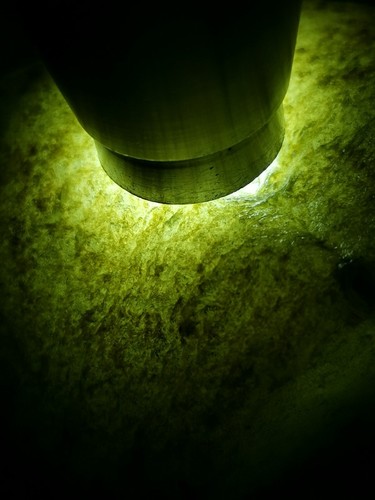 Icy Ice Light Green Burma Jadeite Jade Rough Stone/高冰淡绿天然缅甸翡翠原石/天然ビルマジェダイト原石 - Picture 8 of 11