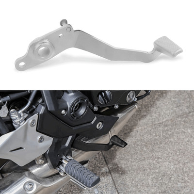 For Kawasaki Ninja 650 ABS 2017-2025 Z650 Rear Brake Foot Pedal Lever Silver