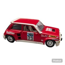 Solido Renault 5 Turbo Lombard RAC Rally 23 Galtier 1/43 Diecast France 1023 Red