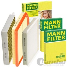 MANN FILTER INSPEKTIONSPAKET passend f&uuml;r MERCEDES W/S205 213 C/A 238 GLC X/C 253