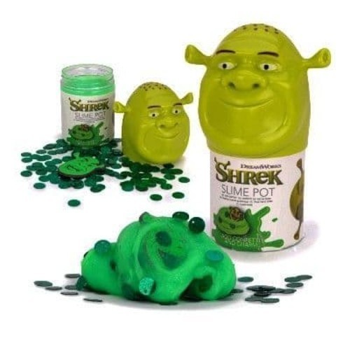 Shrek Green Slime Pot With Accessories Brand New