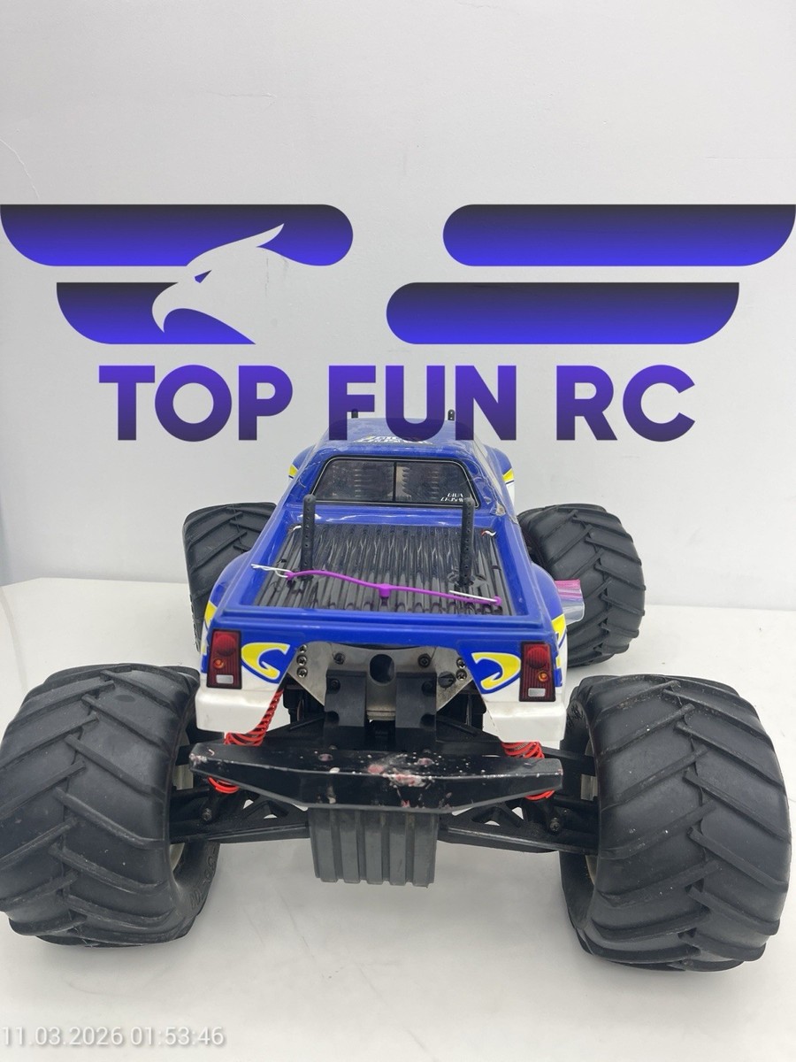 Vintage Kyosho 1/8 GP RC GIGA CRUSHER 3 Speed 4WD (GKr28 ENGINE X