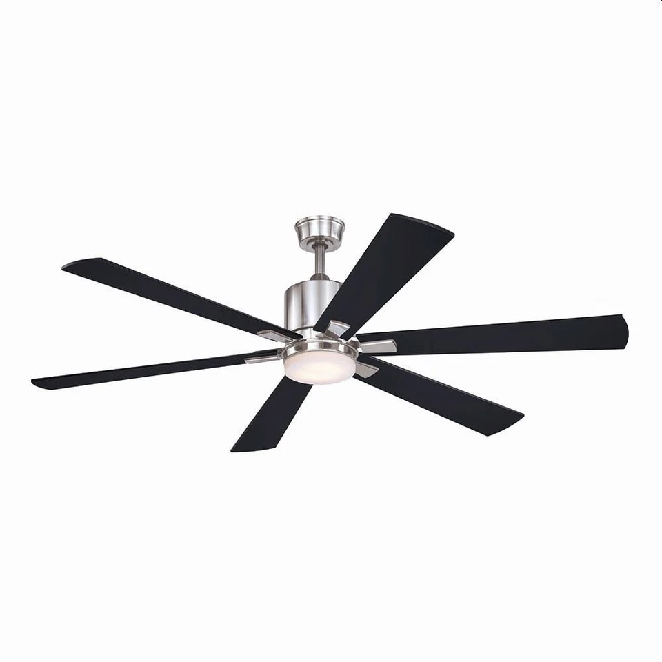 Wheelock 1-Light Ceiling Fan in Contemporary Style 15.75 Inches Tall and 60 - Image 2 of 4