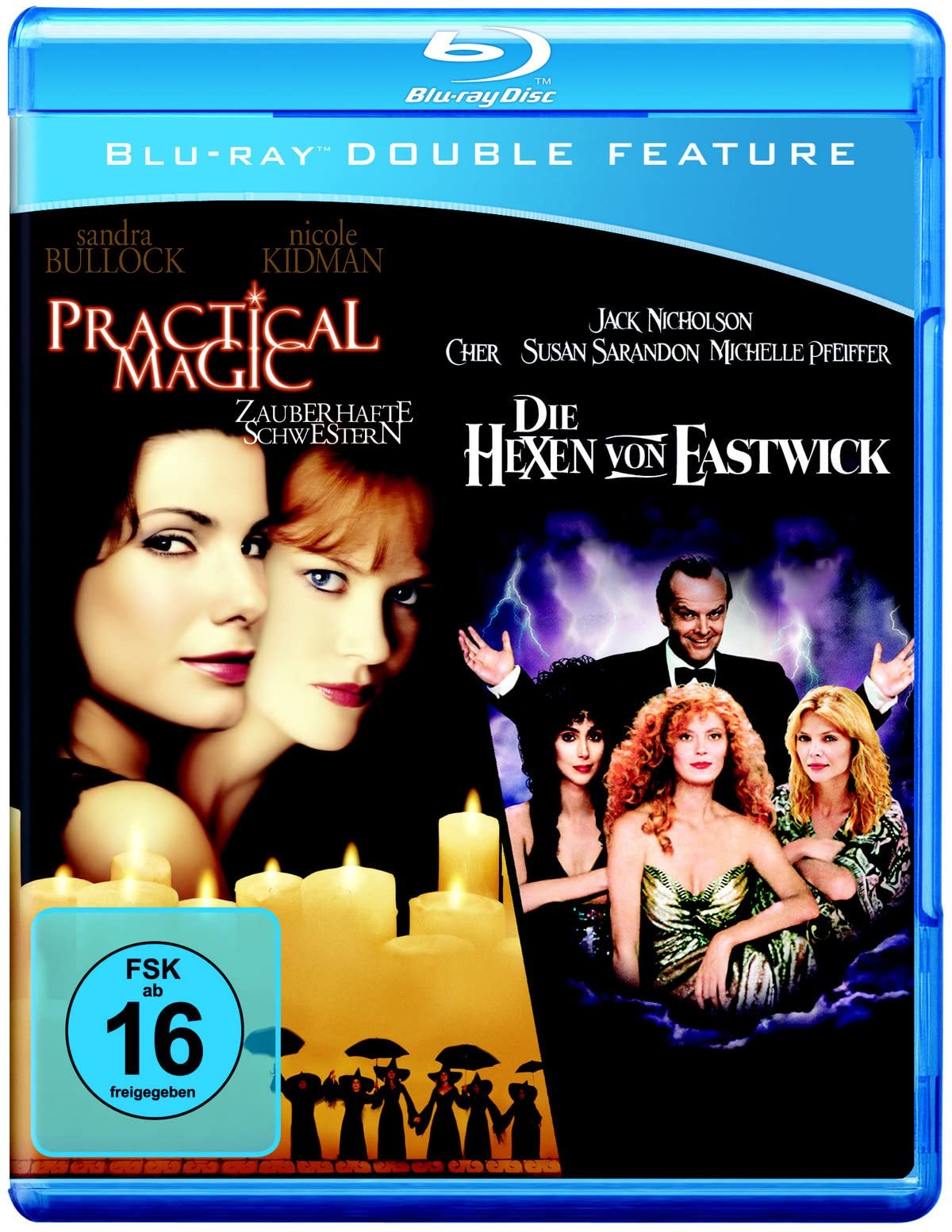 Practical Magic - Zauberhafte Schwestern/Die Hexen von Eastwick (Blu-ray)