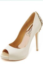 Badgley Mischka Kiara Pumps Womens Size 5 High Heels Open Toe New