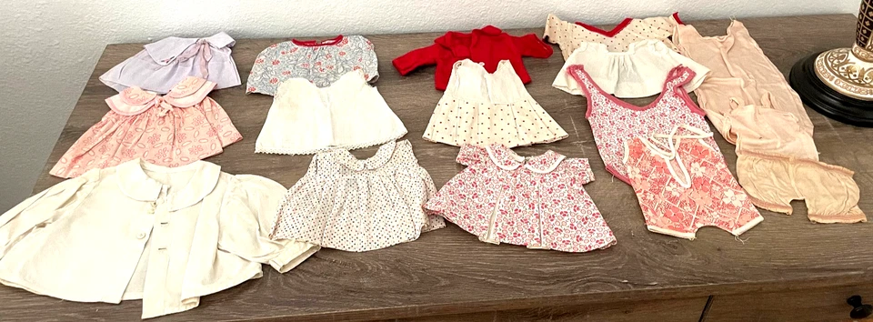 Vintage Effanbee Patsy Ann Doll 13” With Many Original Clothes and Accessories - Image 4 of 4