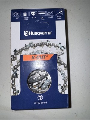 Husqvarna X-CUT C85, 3/8'' pitch, .058 gauge 28 