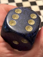 CHX LE153 Chessex D6 JUMBO Speckled Hurricane Rpg Ad d Dice 111525 