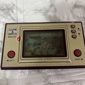 Nintendo Octopus OC-22 Game & Watch Wide Screen Vintage Tested Used