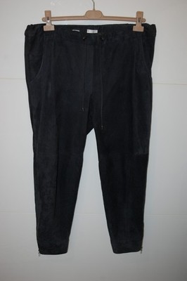 Brunello Cucinelli  Übergröße Leder Hose in Jogger Style  in gr.  EU 44  It.50