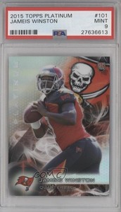 2015 Topps Platinum Rookies Jameis Winston #101 PSA 9 MINT Rookie RC