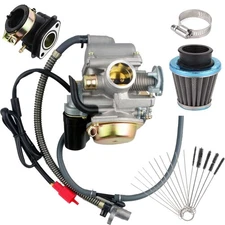 150cc Carburetor Compatible with GY6 4 Stroke Engines Electric Choke Motorcycle