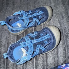 OshKosh B'gosh Toddler Everyplay Flexible Outsole Bump Toe Sandal Blue SZ 10 NWT