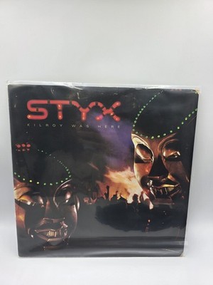 STYX Kilroy Was Here  1983 LP Prog Rock Mr Roboto Vinyl Record A&M-3734