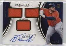 2016 Panini Immaculate Triple Material 22/25 Tyler White #TMA-TW Auto nd3