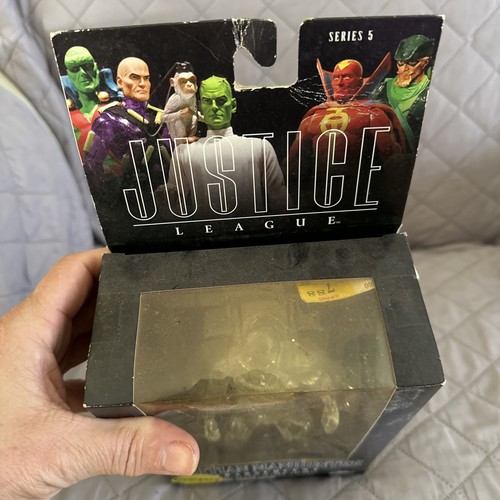 Message Direct Translucent Logo DC DIRECT Justice League MARTIAN MANHUNTER TRANSLUCENT FIGURE Series 5 ...