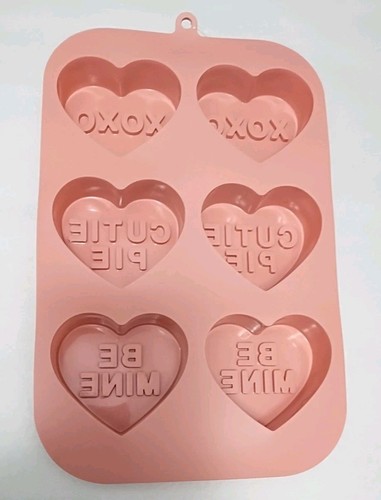 11"Valentine's Day Silicone 3D Heart Shaped Mold Chocolate Baking "Be Mine" Set2 - Bild 8 von 8
