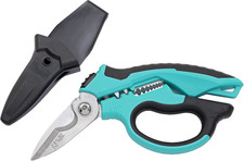 8" Stainless Angle Type Electrician Scissors Heavy Duty Professional for Alumini