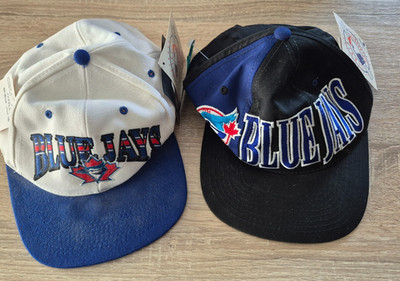2x Vintage Toronto Blue Jays Snapback Cap Kappe 90er Baseball MLB 2 Stück