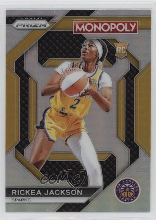 2024 Panini Prizm Monopoly WNBA Skills Silver Rickea Jackson #WNBA25 Rookie RC
