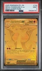 2025 POKEMON PFL EN-PHANTASMAL FLAMES MEGA HYPER RARE MEGA CHARIZARD X EX PSA 9
