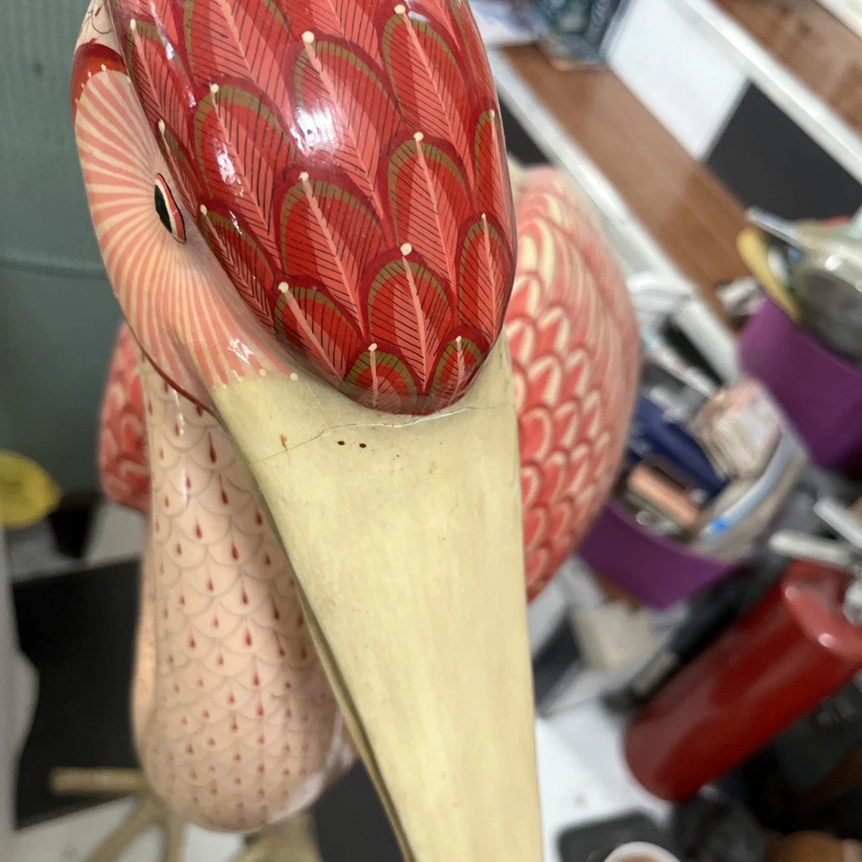 Cigüeña Mach’e de papel Sermel Tonala  Foto 3 de 4