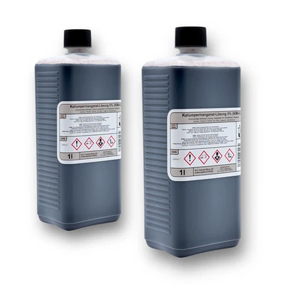 S+F CHEMIE-SHOP 2 L - Kaliumpermanganat Lösung (5 %) Kaliumpermanganatlösung | div. Anwendungen