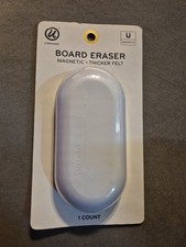 U Brands Board Eraser , Magnetic, Thicker Felt - NEW