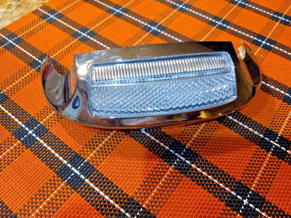 Lente transparente LED personalizada Dynamics punta guardabarros delantero luz 14-24 Harley Touring Foto 4 de 4