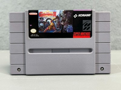 Super Castlevania IV 4 (Super Nintendo SNES) Tested - Free Shipping 