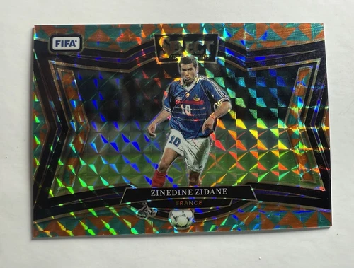 2024-25 Panini Select FIFA Field Level Zinedine Zidane Tessellation /15 France