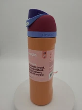 Owala FreeSip 24oz Stainless Steel Water Bottle In Tangy Tango Leak Proof New
