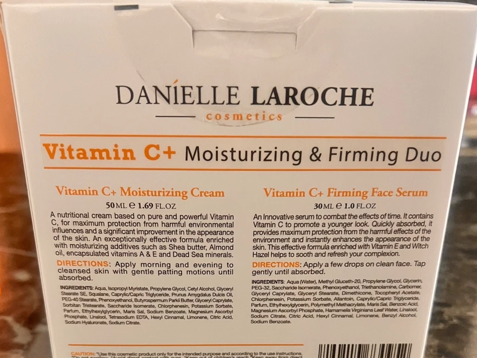 Danielle Laroche 维生素 C 保湿紧致套装 — 第 2/2 张图片