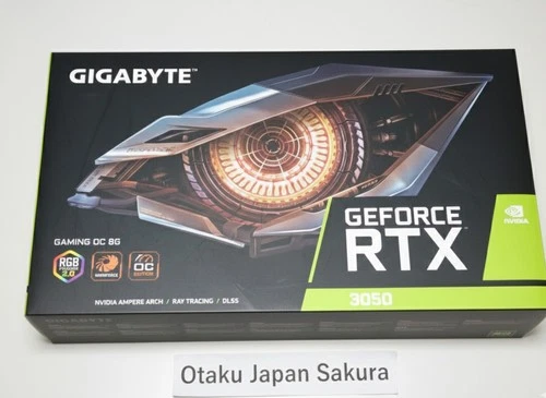 GIGABYTE GeForce RTX 3050 GAMING OC 8GB Graphics Card Triple Fan GPU Tested Box