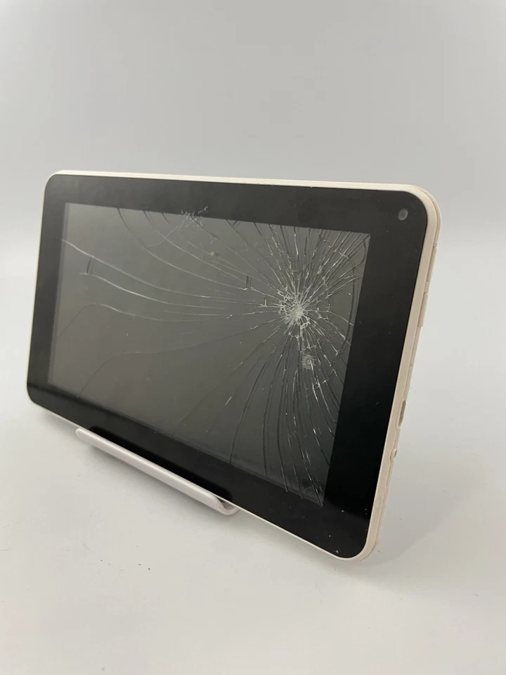 EGL E75128 7" White 512MB Ram Cheap Android Tablet Cracked Spares & Repairs #D - Image 3 of 4