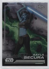 2024 Topps Chrome Star Wars Rainbow Refractor Aayla Secura #143 1h50