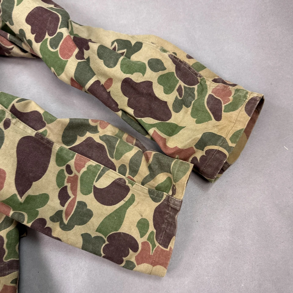 Vintage Duxbak Jacket Men XL Mohawk Rain Duck Camo Frog Skin Canvas Waterfowl - Image 4 of 4