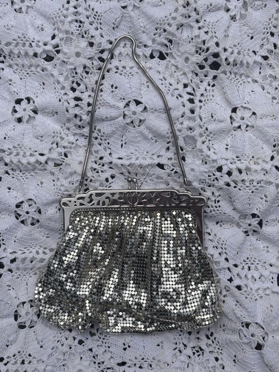 Whiting & Davis Mesh Silver Vintage Bags, Handbags & Cases for