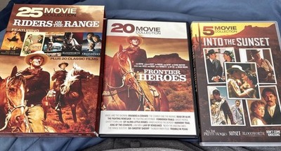 Riders on the Range-25 Movie Bundle Dvd (DVD) - 6 DISC BOX SET MATT DAMON