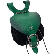 Leather Belt Pouch Medieval Vintage Renaissance Viking LARP Cosplay Costumes ...