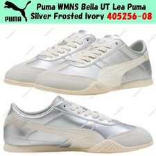 Puma WMNS Bella UT Lea Puma Silver Frosted Ivory 405256-08 Women's Size