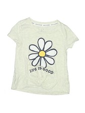 Life Is Good Girls Green Short Sleeve T-Shirt 5