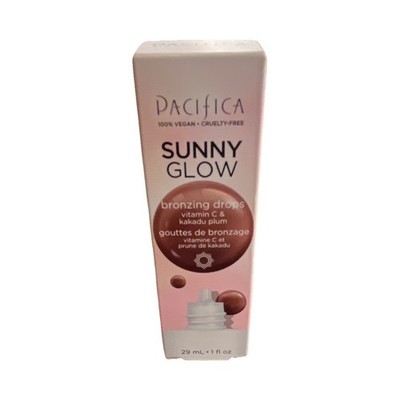 Pacifica Sunny Glow Bronzing Drops Bronze 29mL Vitamin C Kakadu Plum Vegan
