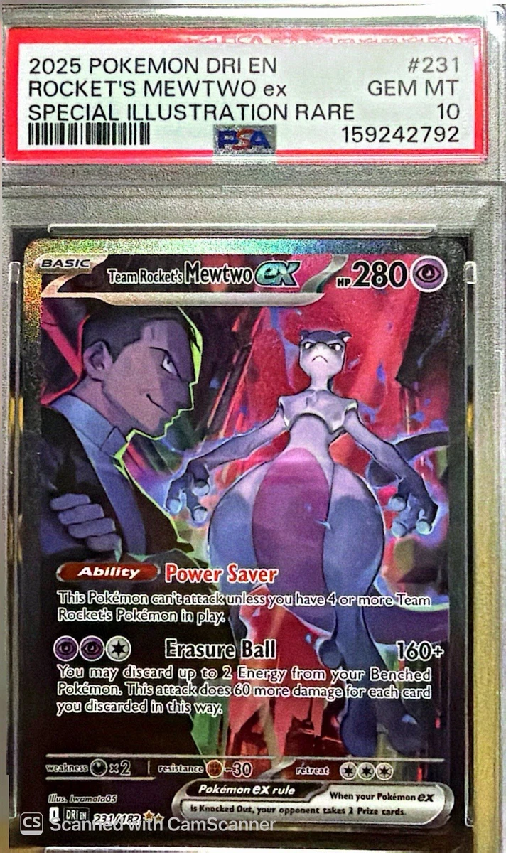 Rocket'S Mewtwo Ex