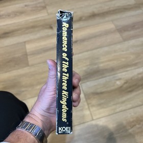 Romance of the Three Kingdoms Nintendo NES CIB Complete In Box Poster Manual 