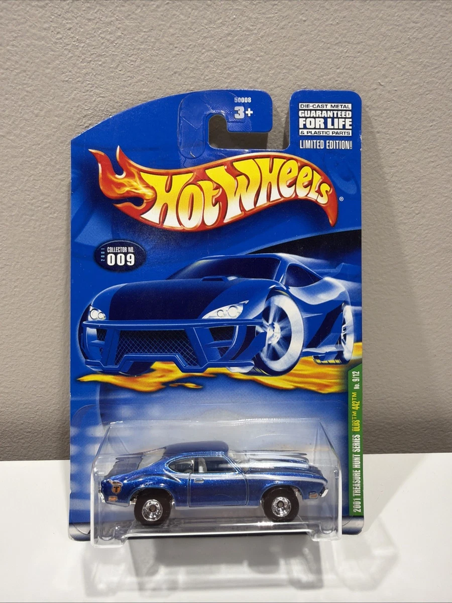 Hot Wheels 2001 Treasure Hunt Blue Olds 442 HC1 | eBay