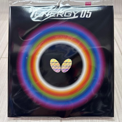 Butterfly Tenergy 05 Red Table Tennis Rubber 1.9mm New Unused