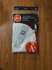 Sacs aspirateur Hoover type A "pièces d'origine" 4010001A/43655010 - Lot de 3 + 3