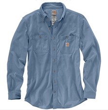 Carhartt Force Cotton Hybrid FR Shirt Size Large 